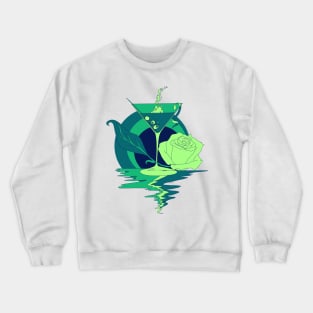 Ngreen Martini and Rose Crewneck Sweatshirt